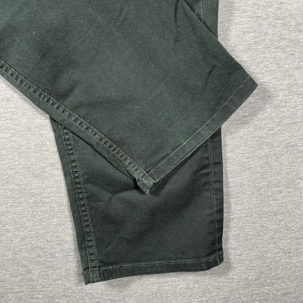 5.11 Tactical Chino Pants Mens 36x29 Green Cotton Polyester Stretch Workwear